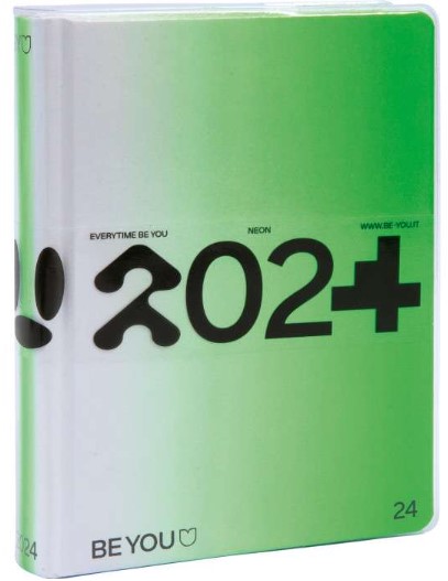 Diario Be You Agenda 12 - Neon